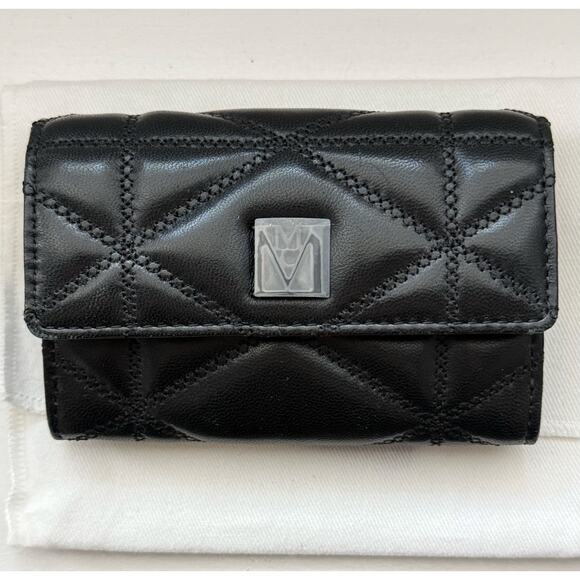 MCM Handbags - MCM Travia Quilted Leather Card Case – Authentic Black NWT